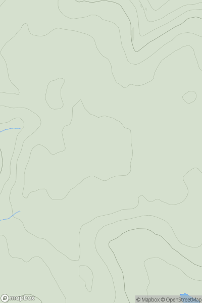 Thumbnail image for Berry Hill [Welsh Borders S] showing contour plot for surrounding peak